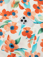 Mini Floral Dress Contrast Trim Split Neck Puff Short Sleeve Tiered a12d9eef6b4e4c9f8a7b631eb9699d11-Max-Origin Trendsi