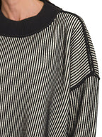 Zenana Womens Sweater Black Two Tone Oversized Ribbed Exposed Seam a16ebff9-3bdc-4a77-a210-32a0c02531c4-Max-Origin Trendsi