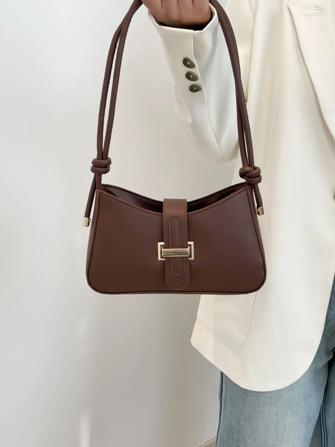 Stylish PU Leather Shoulder Bag