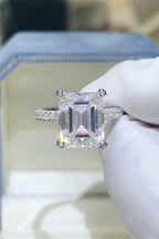 5 Carat Moissanite Stone Women Ring 925 Sterling Silver Platinum-plated a29ea040-22c6-4661-bc9d-bae87768b7ad-Max Trendsi