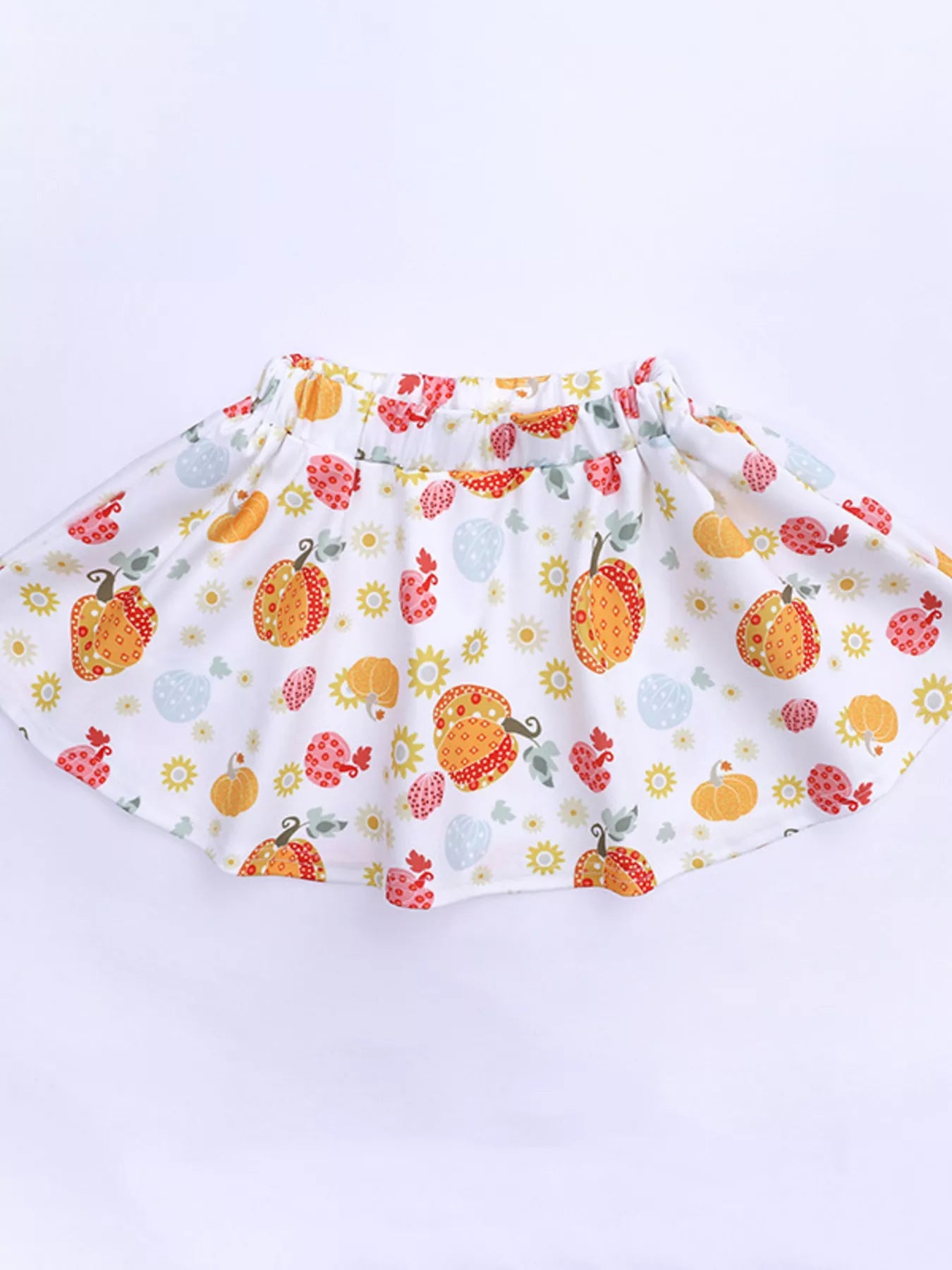 Girl's Outfit Set First Thanksgiving Top and Skirt 2 Pcs for Childrens a310c01f130b435297f389cc3ed07882-Max-Origin Trendsi