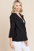 Jacket Culture Code Double Breasted Eyelet with Pockets a4bc53bd-a802-41a8-b79a-9e61225e778b-Max Trendsi