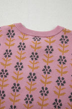 Women's Knit Cardigan Floral Button-Up Long Sleeve Knitwear a5830b24-958d-4c61-8aa7-4112b894a7a3-Max-Origin Trendsi