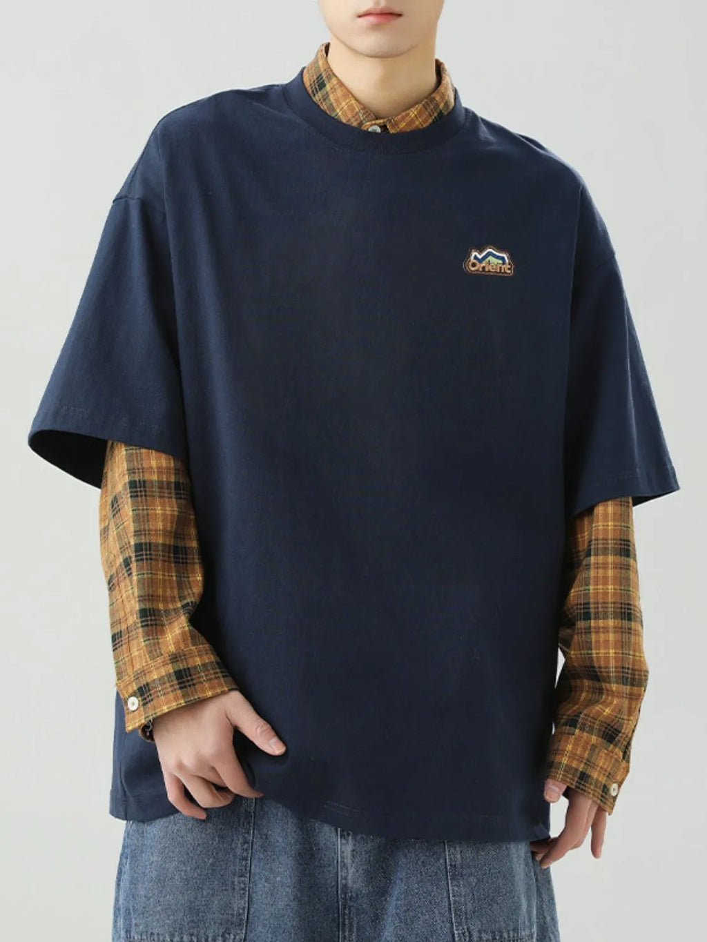 Men's Cotton T-Shirt Round Neck Half Sleeve M-3XL Top Tees a6fff032-9e91-42ed-9055-f7dcc0551990-Max-Origin Trendsi