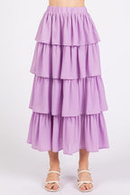 Mittoshop Ruffle Layer Midi Skirt Chiffon Lavender with Elastic Waist a70f2c6d-0e96-424e-9b54-2fa395fdea86-Min Trendsi