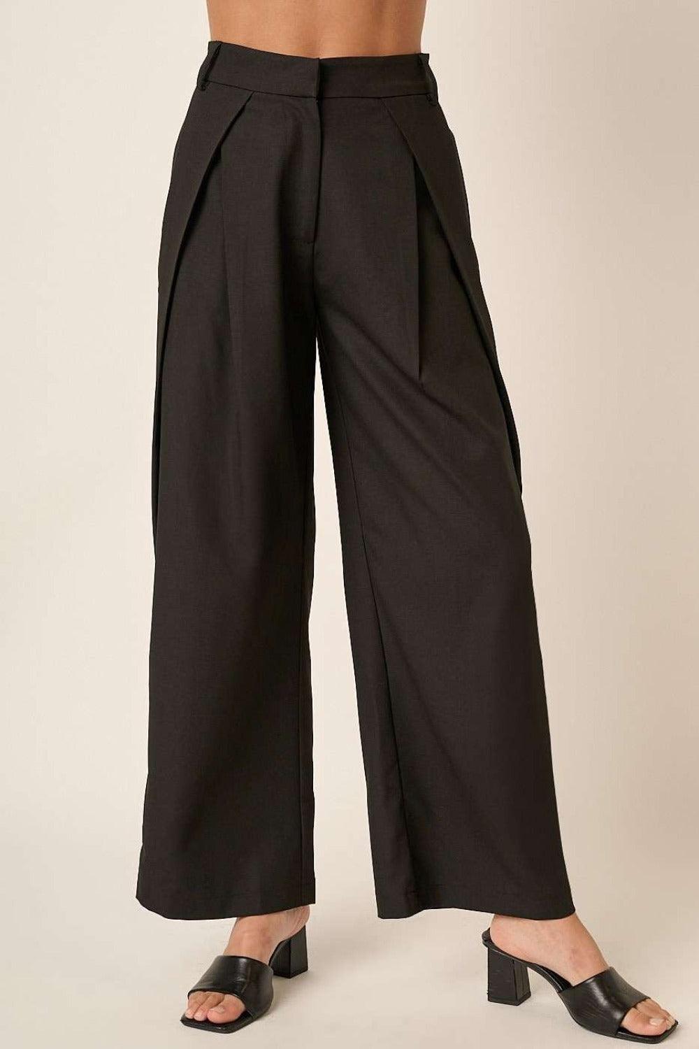 Mittoshop Wide Leg Linen Pants USA Stock Deep Pleated High Waisted a746b01c-a566-4bc1-bf2e-96a9a45f42dd-Max Trendsi