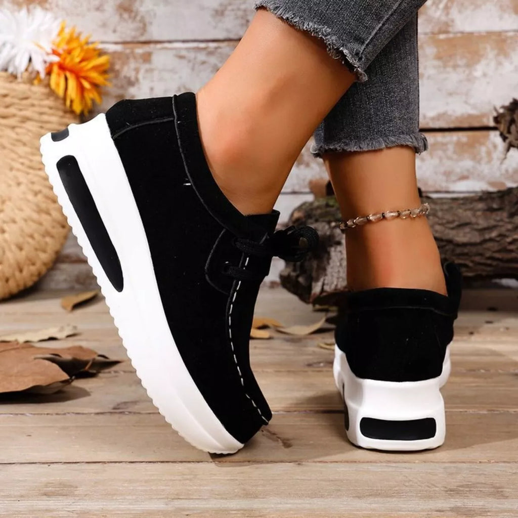 Women's Sneakers Round Toe Platform Mid Heels Shoes a77f52c4d14845849afce63d2bf866b7-Max-Origin Trendsi