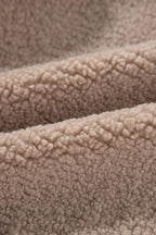 Plush Jacket Zip Up Long Sleeve Coat Outwear a81ce2bf-aa92-4a92-a9e9-74d7b0d0f3e8-Max Trendsi