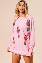 BiBi Sequin Nutcrackers Embroidery Christmas Sweatshirt a83a99e4d74a4ea5b5f3ecfb0b578b92-Max-Origin Trendsi