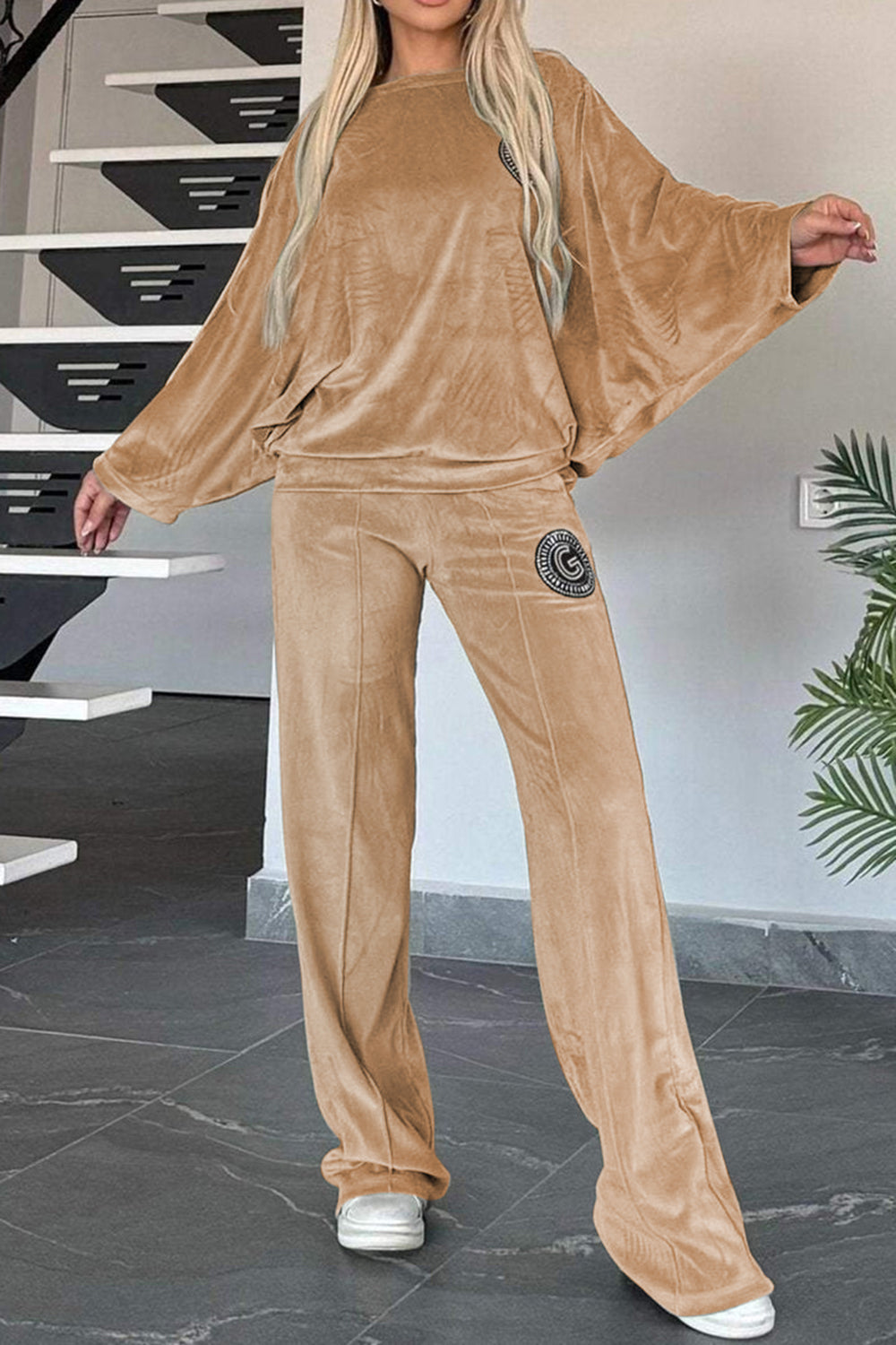 Outfit Set Women Velvet Full Size Boat Neck Long Sleeve Top and Pants Set 5XL a87fc7f6-edd0-47f0-9e55-e3633b89f6b4-Max Trendsi