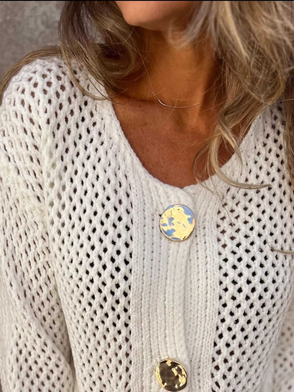 Women's Cardigan Crochet Knit Button Up Long Sleeve a88fb96c-9967-445c-a54c-d2c2f97aa73c-Max-Origin Trendsi