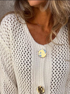 Women's Cardigan Crochet Knit Button Up Long Sleeve a88fb96c-9967-445c-a54c-d2c2f97aa73c-Max-Origin Trendsi