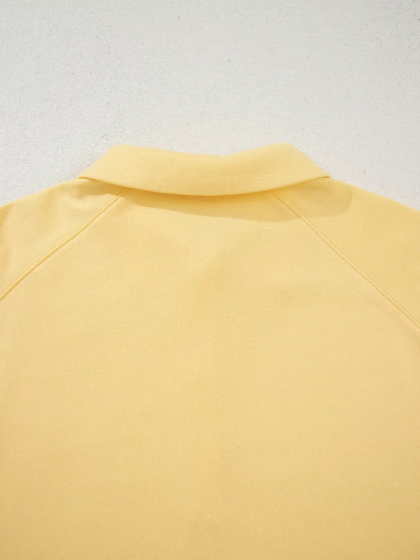 Women's Outfit Set Button Collar Drop Shoulder Top and Shorts 2pcs Set Yellow a8936b56a9c54bce8b6c3db4bc3da5ad-Max-Origin Trendsi