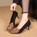 Women's Suede Pumps High Heels Point Toe Leopard for Elegant Style Shoes Yellow Leopard Print a8bd33b6ce1f417192b75b8aa2804303-Max-Origin Trendsi