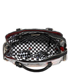 Nicole Lee USA Handbag Black Eco-Leather Fashion Print with Side Pockets a924a389-7faa-4488-84b4-10b9263dc6be-Max Trendsi