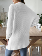 Open Front Cardigan Long Sleeve Casual Soft Solid Knitwear a946f4f6-cc3e-4395-9c73-1740f3bf4b19-Max Trendsi