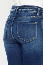 Kancan US Skinny Jeans High Rise Ankle Washed Raw Hem Denim Pants a9a4f744-a0ae-4074-be8a-aa8da024600f-Max Trendsi