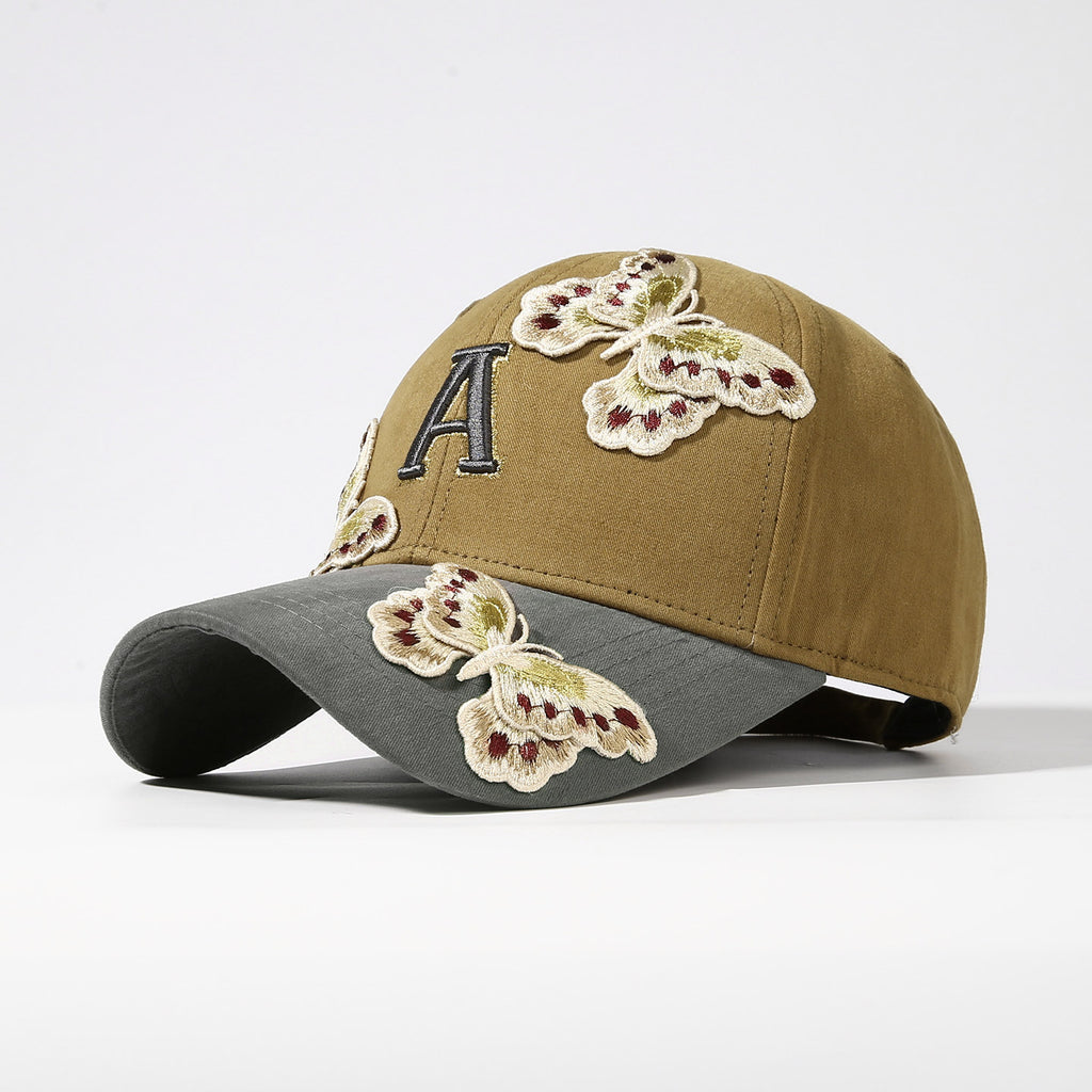 Butterfly Embroidered Baseball Cap