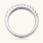 Double Layered Ring Moissanite Stone 925 Sterling Silver 18K gold-plated Jewelry a9d5eb3e-8d10-4f66-99b1-fe676e494117-Min Trendsi