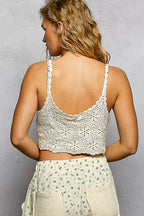 POL Crochet Cami Cropped Handmade Granny Pattern with Scalloped Strap aa33001c-d9b7-431d-88fe-dae2898d849c-Max-Origin Trendsi