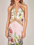 Maxi Dress Halter Neck Cutout Floral Colorful Printed Backless Color aa6d7371-370e-41c9-a95f-2c50c94ec0cf-Max-Origin Trendsi