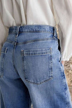 Women's Jeans Straight Leg Embroidered Pockets Light Washed Comfort Denim Pants aa769ff6-0e1c-4a1c-9f53-2542581a9b8b-Min Trendsi