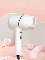 Adjustable Temperature Household Hair Dryer with Multi-Speed Settings, ABS Material, 1-Piece