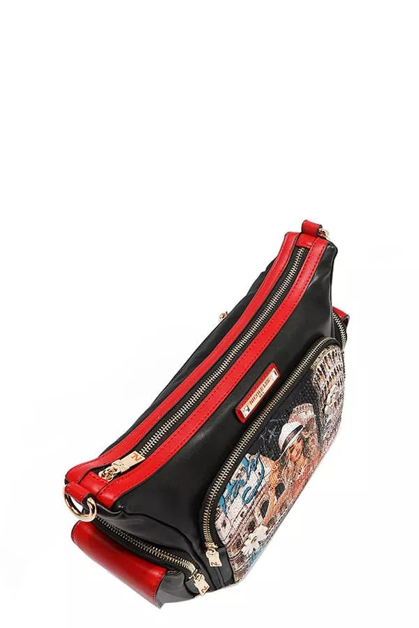 Nicole Lee USA Women's Shoulder Bag Martha Travels Italy Multi Pocket Handbag abcd1a5d5c314f24896f536e3cd9af73-Max-Origin Trendsi