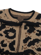 Leopard Cardigan Perfee Bow Tied Closure Long Sleeve Knitwear ac8a1e81-e1b8-43d9-be5a-4fce7817aaae-Max Trendsi