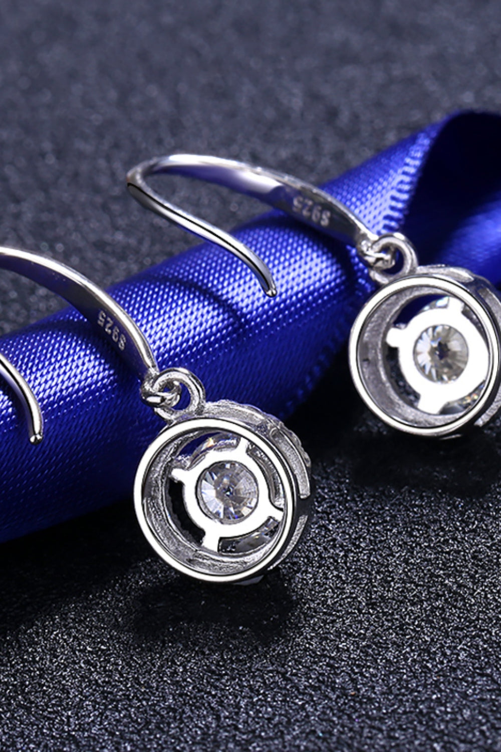 1 Carat Moissanite Silver Drop Earrings 925 Sterling Platinum-plated Jewelry ad8c04c9-8735-4aaa-a0a1-6e8601dfef00-Max Trendsi