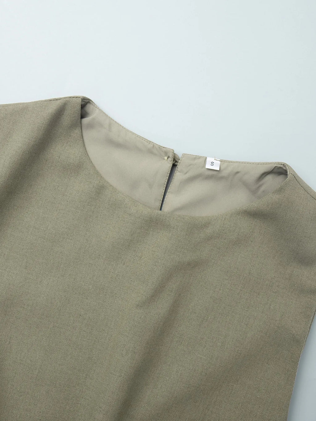 Women's Outfit Set Linen Cotton Round Neck Sleeveless Top and Skirt Set adb6af45b9d245689fd3558ba8495b50-Max-Origin Trendsi