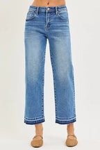 RISEN Cropped Boyfriend Jeans Slouchy Raw Hem Medium Wash Denim Plus Sizes add9e70d14e449c78be918e447cc1a53-Max-Origin Trendsi