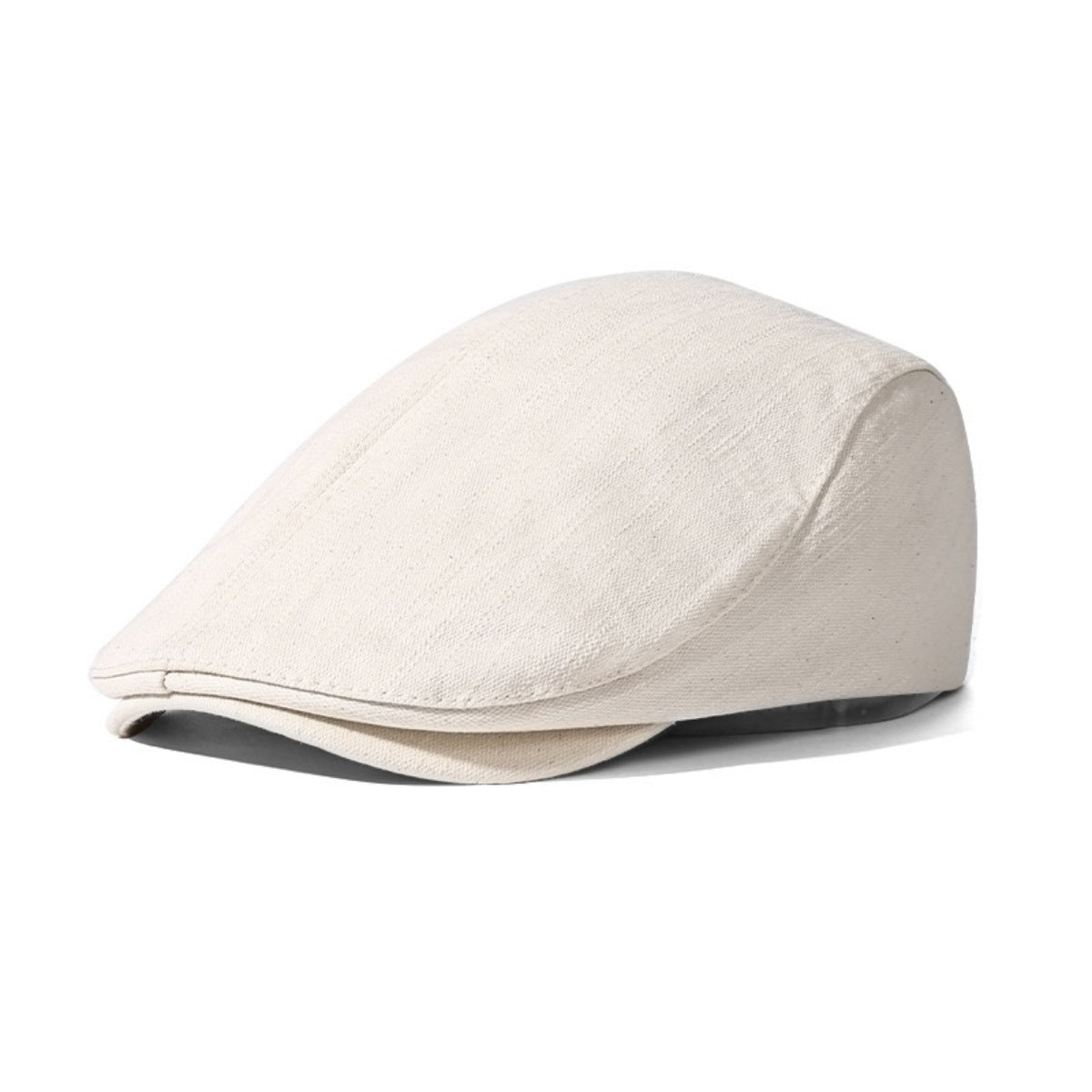 Classic Solid Color Newsboy Cap
