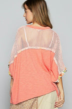 POL Knit Top Floral Hollow Out Half Sleeve aeb0b088-46e3-4c7d-9470-b3ed681a3686-Min Trendsi