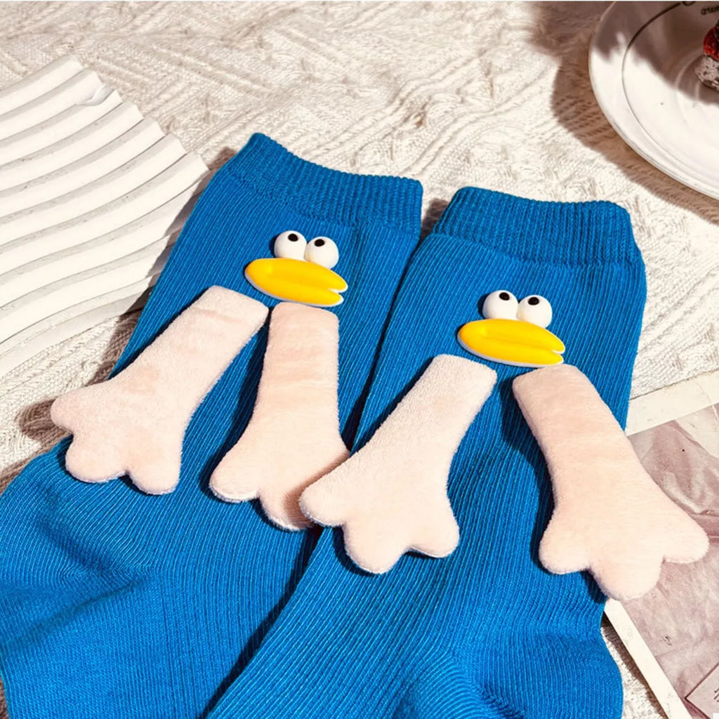 Women's Crew Socks Cartoon Ribbed Knit Cute Funny Accessories Blue One Size af39f1f8-967b-422d-94a8-ef8be4c53334-Max-Origin Trendsi