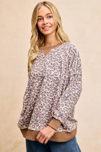 BiBi Leopard Printed French Terry Sweatshirt af76210cd42040ec837368901ed8c642-Max-Origin Trendsi