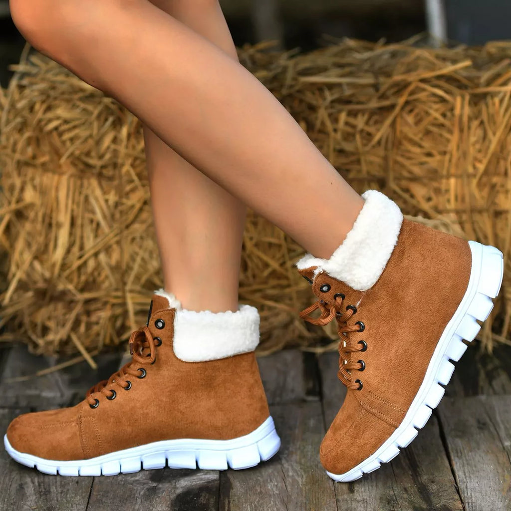 Lace Up Round Toe Boots afc5165b-b295-467e-897e-19ebe7dcb794-Max-Origin Trendsi