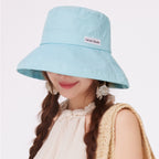 Wide Brim Sun Hat – One Size, Blended Fabric, Imported