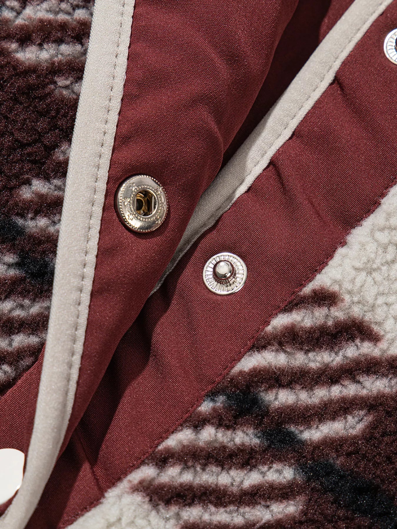 Women's Plaid Thick Fleece Jacket Buttoned Stand Collar Outwear b043358af3404fa882c1932512193c02-Max-Origin Trendsi