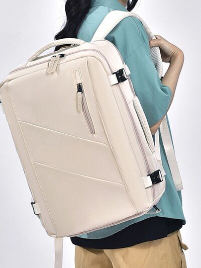 Large Backpack Oxford Cloth Adjustable Straps Multi-function Briefcase Travel b0f01903-0479-4072-9269-ff49eb64a530-Min Trendsi