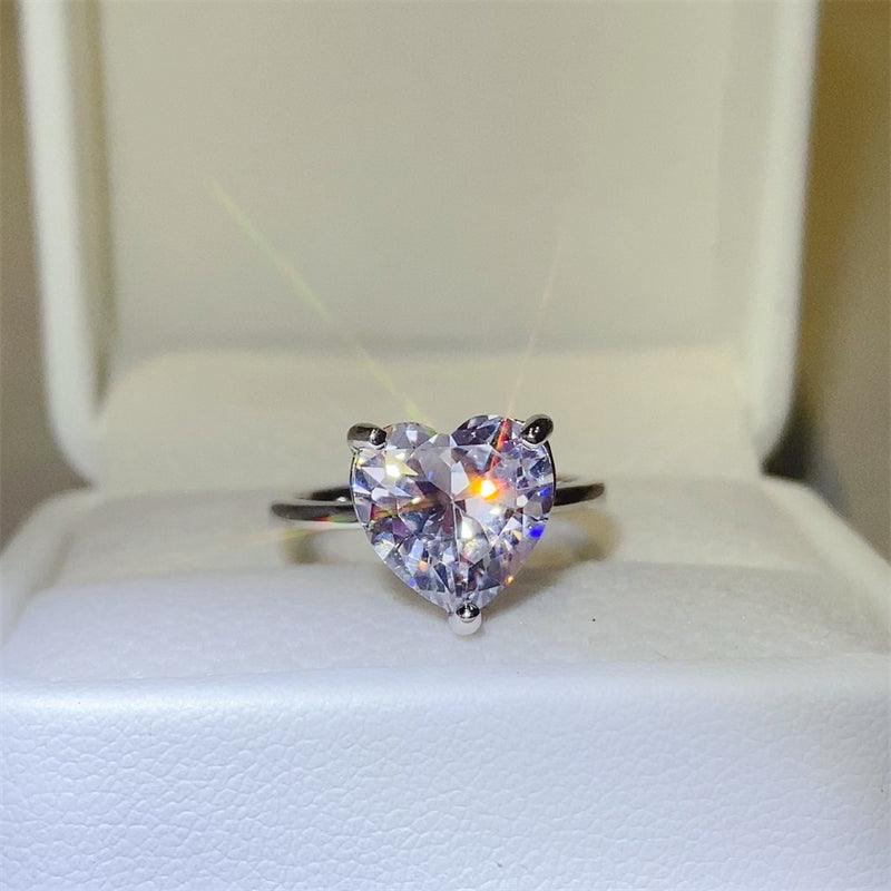 5 Carat Heart Shape Ring 925 Sterling Silver Moissanite Jewelry b1f62c2b-4df1-4709-8de7-ca904f5af957-Max Trendsi