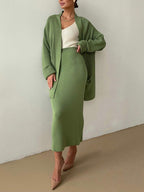Outfit Set Women Knit Cardigan and Skirt Acrylic 2 Pcs Pocketed Long Sleeve b269d58e-337f-400d-a88b-764bbf6f3ed9-Max Trendsi