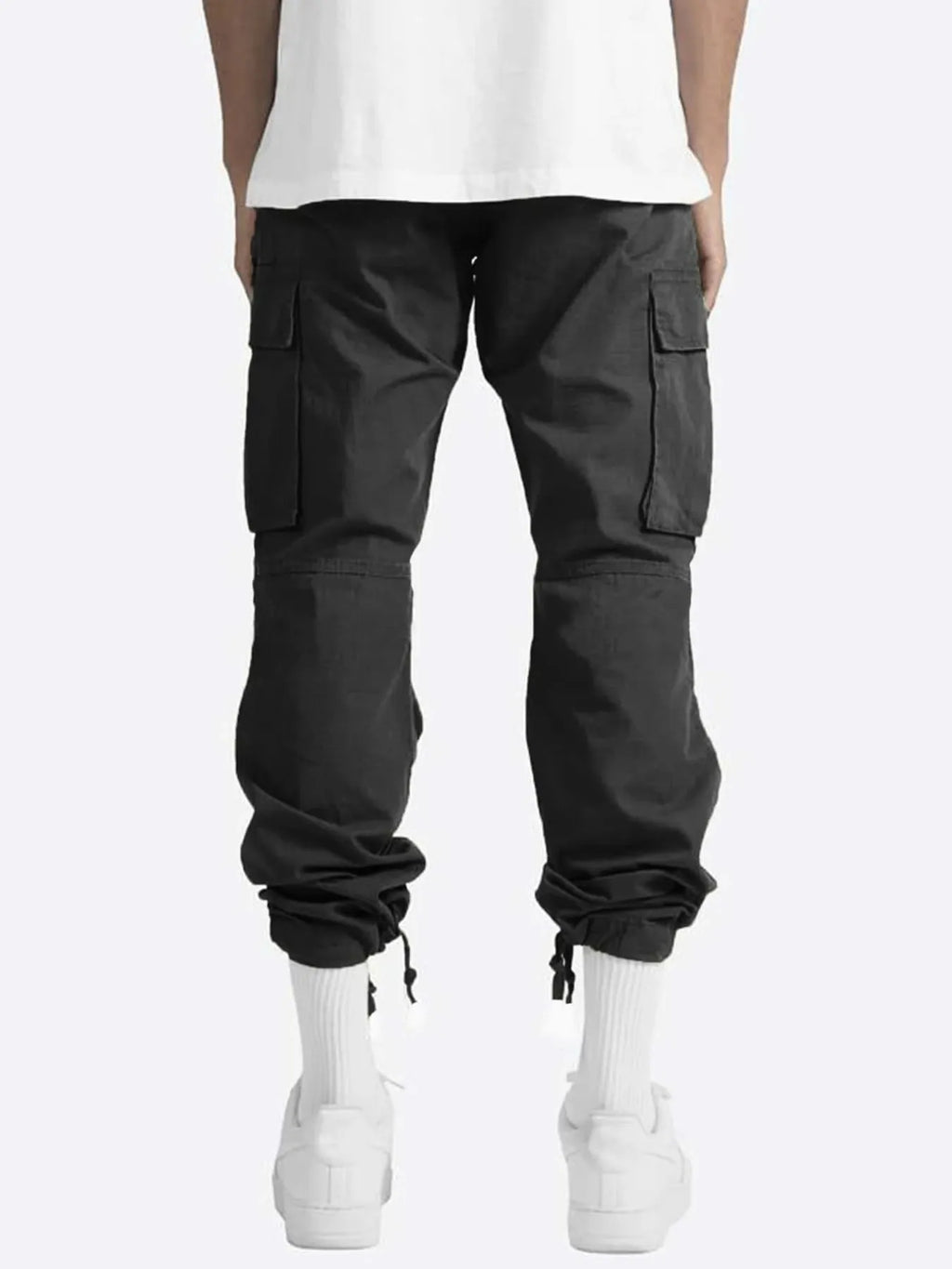 Men's Cargo Pants Drawstring Waist Pocketed Trousers S-5XL b2bc1c45ddc7439a90b31fc720c67ded-Max-Origin Trendsi