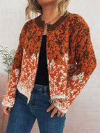 Women's Cardigan Zip Up Knit Asymmetrical Hem Long Sleeve b31c829e993b46a4927134bf444b1ba1-Max-Origin Trendsi
