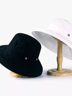 Classic Wide Brim Sun Hat - One Size, Cotton, Imported
