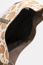 Fame Cow Print Hobo Shoulder Bag with Studded Details b4068de295194d2d89e43adfc589cbef-Max-Origin Trendsi