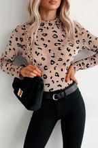 Womens Leopard Print Sheer Mesh Bodysuit Mock Neck Long Sleeve b4eeddf1-52ab-448b-aacb-9174351a72b9-Max-Origin Trendsi