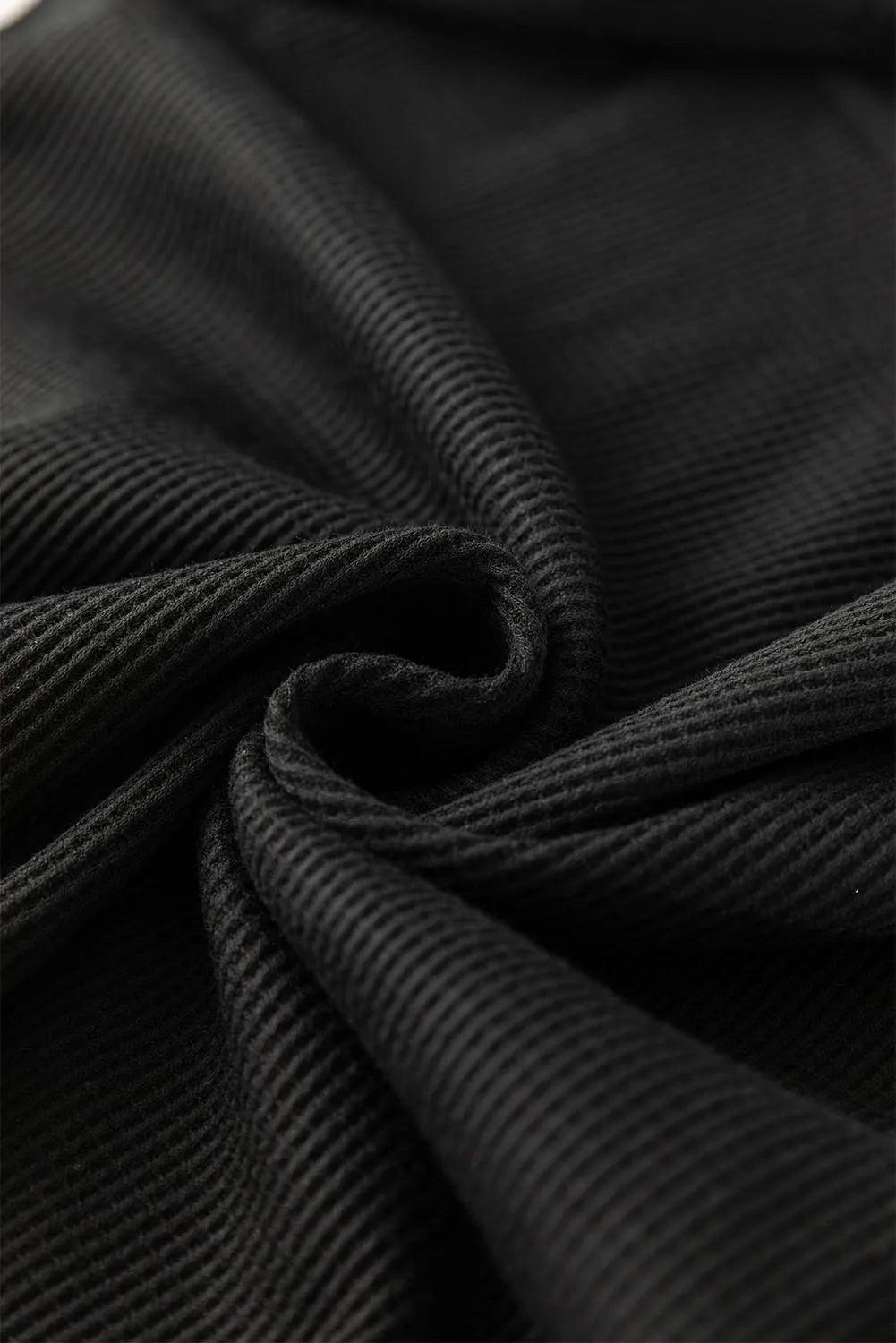 Sequin Blouse Black Boat Neck Long Sleeve Semi-sheer Top b5888567-0c43-4a6a-aa53-c534d7c1cbd2-Max Trendsi