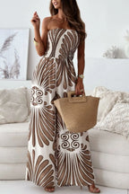 Women's Jumpsuit Printed Smocked Tube Wide Leg Strapless Overall b5bdd28c-94f9-400c-824c-8c7f3ce79682-Max-Origin Trendsi
