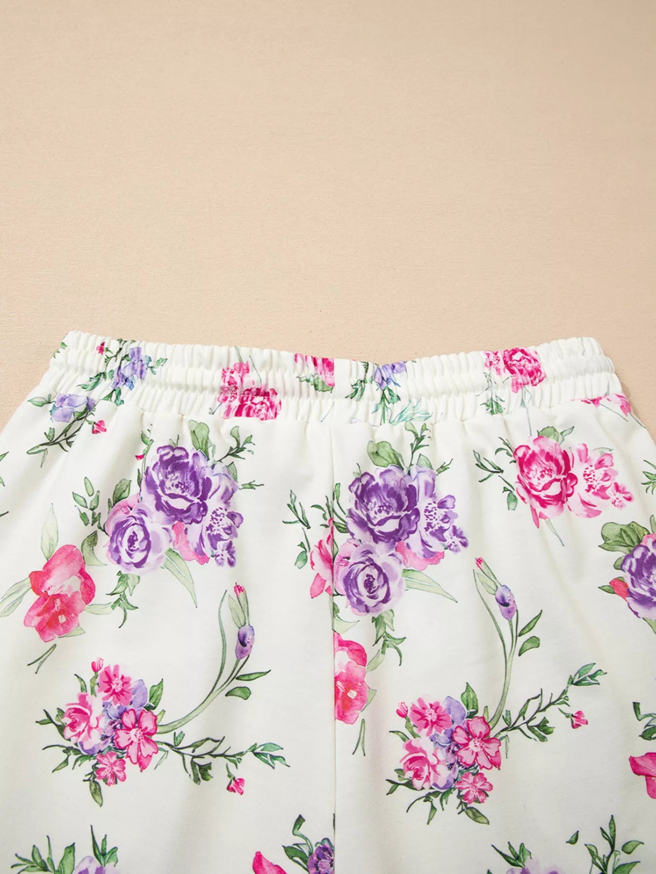 Women's Lounge Set Floral Print Round Neck Top and Drawstring Pants 2 Pcs b61cbe514b4d4fe48ccb7b682babeea0-Max-Origin Trendsi